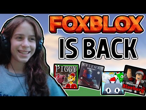 🔴 | FOXBLOX IS BACK! | LIVE ROBLOX RANDOM GAMES | FUNKY FRIDAY, MM2, ADOPT ME, ARSENAL AND MORE!