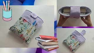 DIY Book Sleeve with Front Pocket  📚 Book Sleeve Sewing Tutorial | #diy #handmade