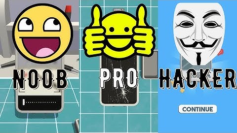 Repair Master 3D - NOOB vs PRO vs HACKER