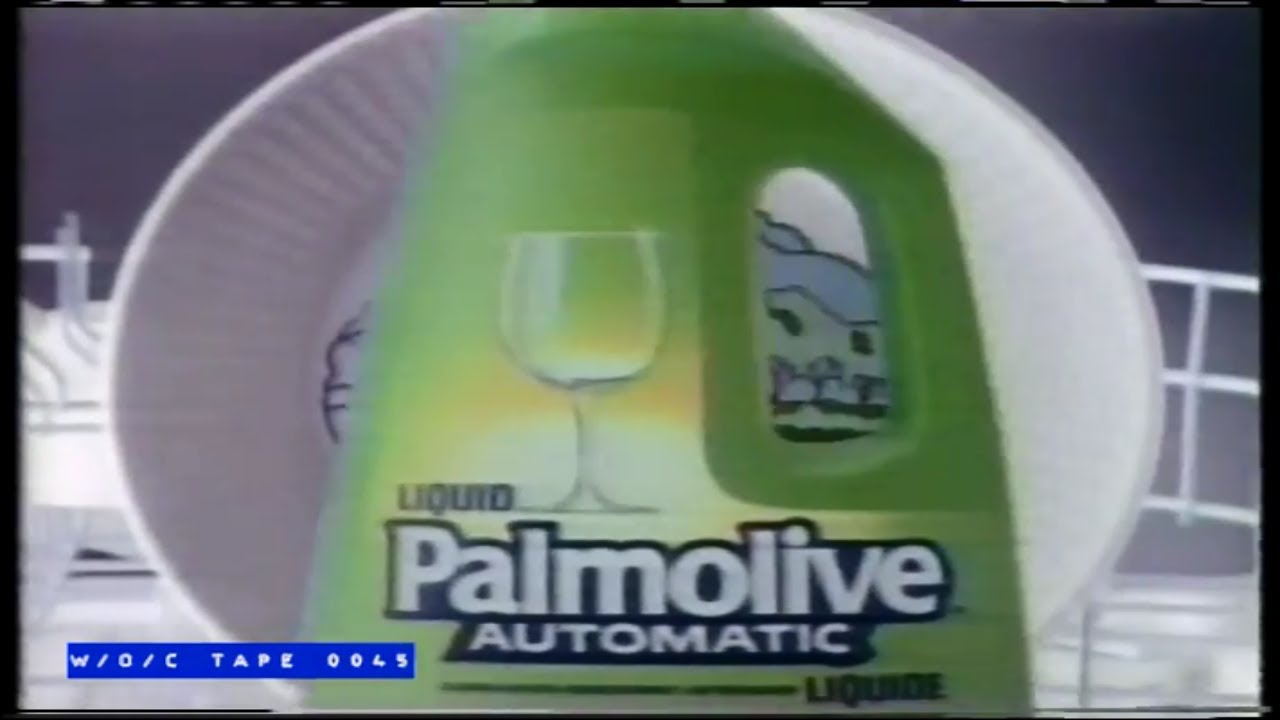 Palmolive Automatic Dishwasher Detergent Commercial 1989 YouTube