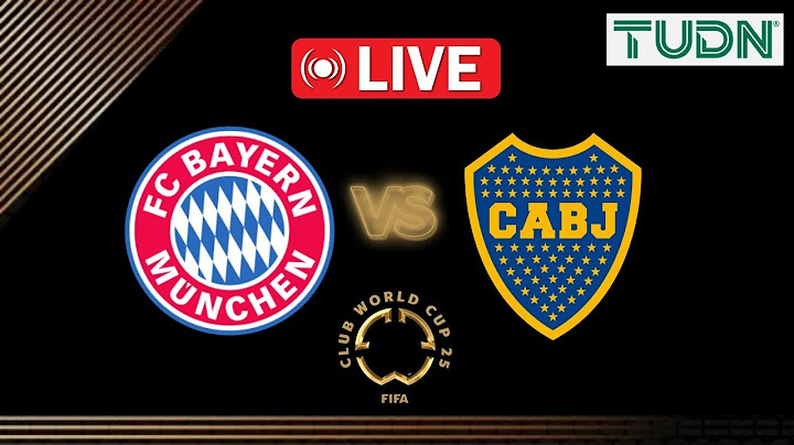Bayern Munich vs Boca Juniors EN VIVO | Mundial de Clubes 2025 | Jornada 2
