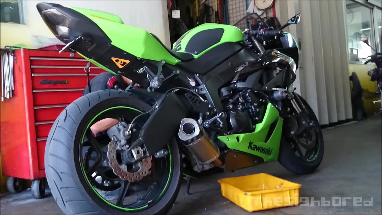 Kawasaki Ninja ZX-6R | Workshop 2 | 15,000 km | Service | DNA air