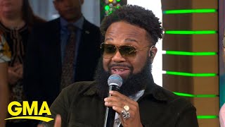 Blanco Brown chats about viral 'Git Up Challenge' l GMA
