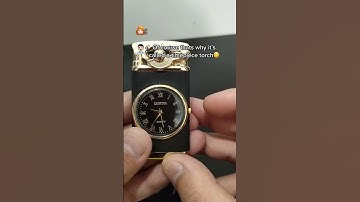 A clock and lighter in 1! 🕒🔥