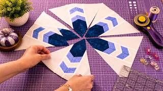 You Won’t Believe How This Amazing Cutting Technique Creates a Stunning Quilt Block!