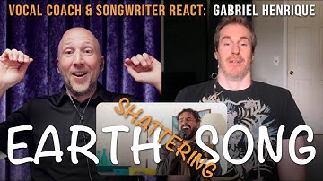 Thumbnail of Vocal Coach & Songwriter Blind React to Gabriel Henrique - Earth Song | Song Reaction and Analysis