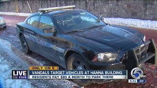 Cleveland Police arrest two men after 14 more cars broken into in downtown Cleveland