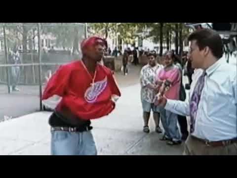 Tupac spitting at reporters (1994)