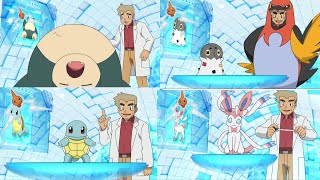 Snorlax - Spewpa - Squirtle - Sylveon attacks Professor Oak - Professor Oak Funny Moments