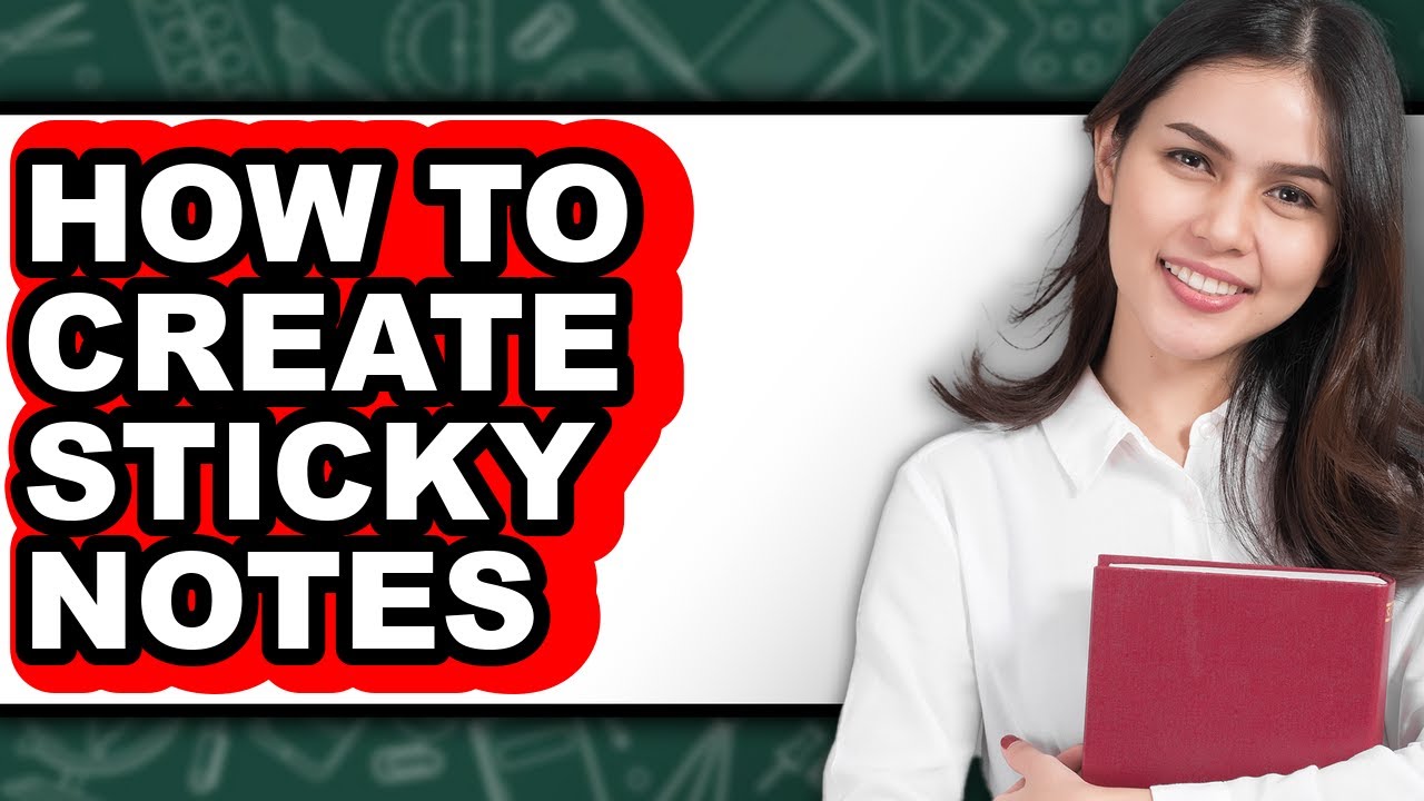 How to Create Sticky Notes (only Way) - YouTube
