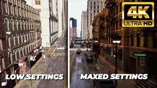 The Matrix City Sample Unreal Engine 5 Low - Cinematic Comparison + How To Play the Demo without UE5