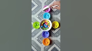 color sorting ASMR #satisfying #trending #relaxing #asmr #shorts