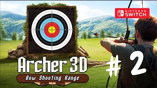 Archer 3D: Bow Shooting Range Nintendo Switch Gameplay screenshot 2