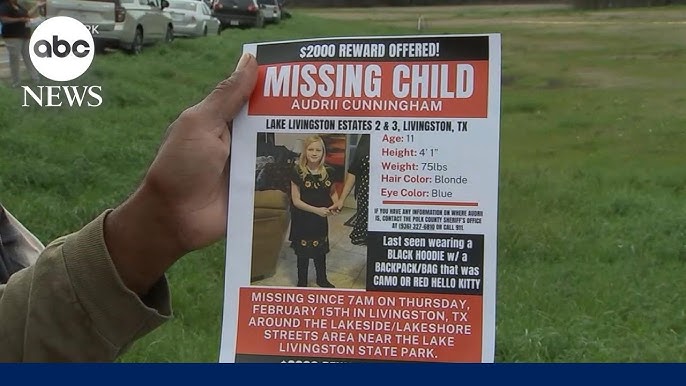 Urgent Search For Missing 11 Year Old