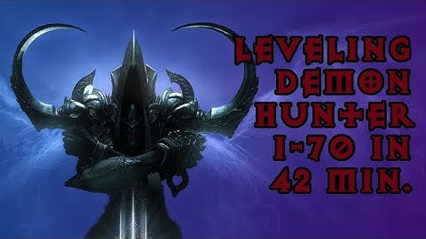 Demon Hunter Leveling 1-70 PTR Season 28 | Diablo 3