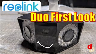 Reolink Duo First Look - Dual Lens Camera - Wide viewing angle!