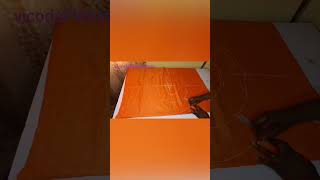how to cut a flounce #flouncetutorial #spiralflounce #rufflesleeves
