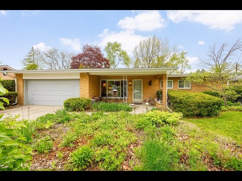 1516 Glen Leven Road, Ann Arbor, MI home video tour