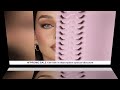 Half eyelashes, natural appearance 10 pairs of thick cat eyelashes 10mm Wispy eyelashes with short f