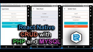 Famous React Native - CRUD with Rest API PHP (Part 9) Wealth