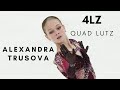 Alexandra TRUSOVA: QUAD LUTZ (4Lz)