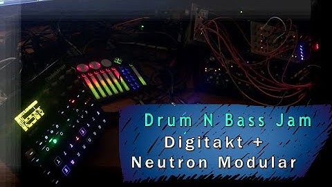Drum N Bass Jam // Modular Synth + Digitakt