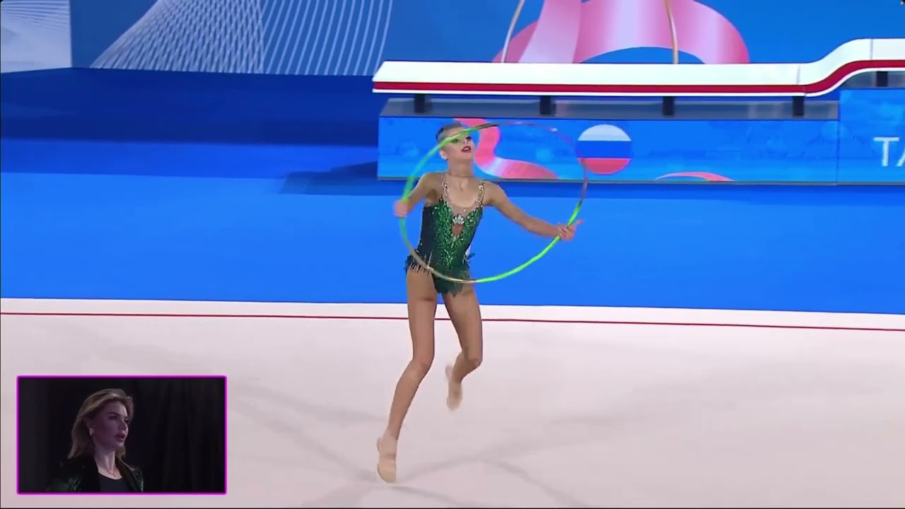 Karolina Tarasova hoop final Grand Prix 2025 27.10 3rd no medal