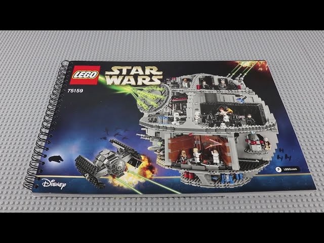 Taknemmelig sofistikeret Doven LEGO 75159 - 2016 Star Wars Death Star Instructions Book & Building Manual  VIP Sneak Peak! - YouTube