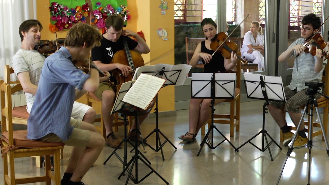 String Quintet No.3 in C major, 1 mov, Mozart - Westerberg, Shiloah, Yagüe, Uriz, Uusijarvi