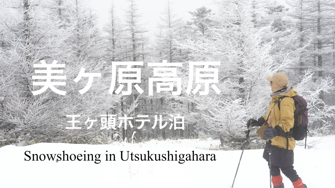 【王ヶ頭ホテル】美ヶ原高原 スノーシュー歩き1泊2日