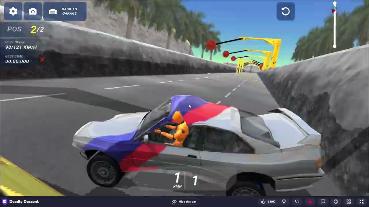 Deadly Descent 🕹️ Play on CrazyGames