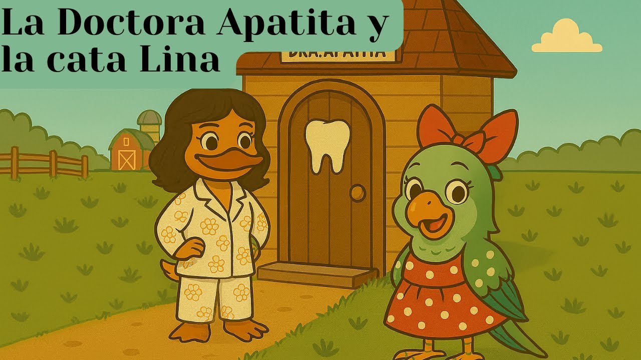 La Doctora Apatita y la cata Lina - Extracciones de dientes de leche - Caries en niños