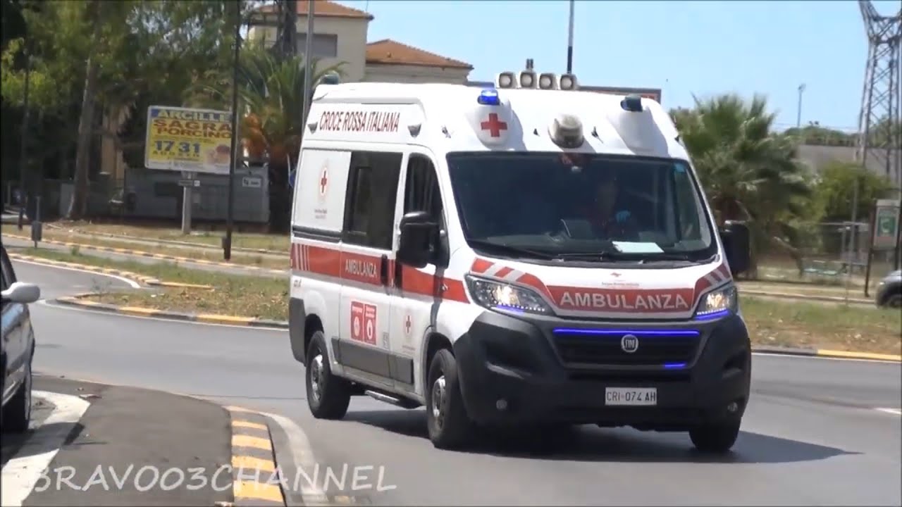 Croce Rossa Marina di Grosseto in sirena