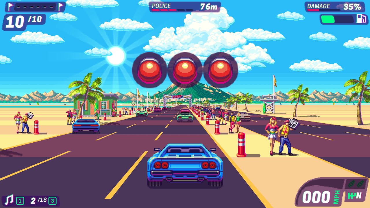 80's Overdrive - Getting more difficult, here starts my losing streak! (PC/1440p/60fps)