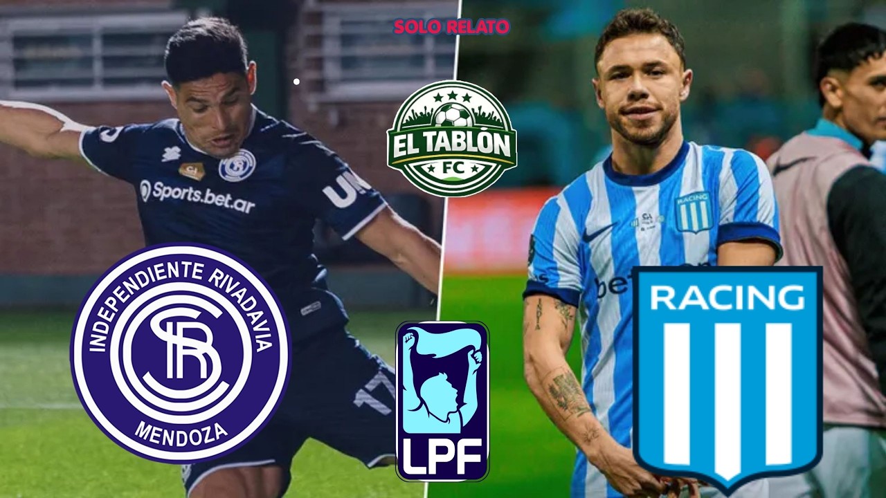 INDEPENDIENTE RIVADAVIA vs RACING EN VIVO 🔴 | Liga Profesional 2026 | Fecha 7 | Relato y Reacción |