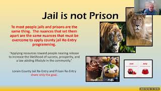 AG Task Force Jails and MI Webinar Part 3  Re Imagine Re Entry