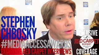 Stephen Chbosky interviewed at the 2017 Media Access Awards #MediaAccessAwards