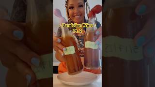 homemade Dandelion Wine Pt2 dandelionwinerecipehomemadebrewerybrewing