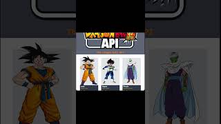 Dragon Ball Z ReactJS Website Tutorial — Fetch API + TailwindCSS UI