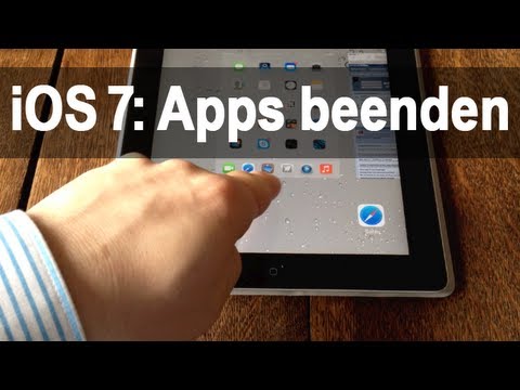 iOS 7: Apps beenden (NEU!)