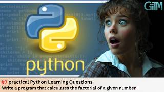 Write a program that calculates the factorial of a given number. |GIITM