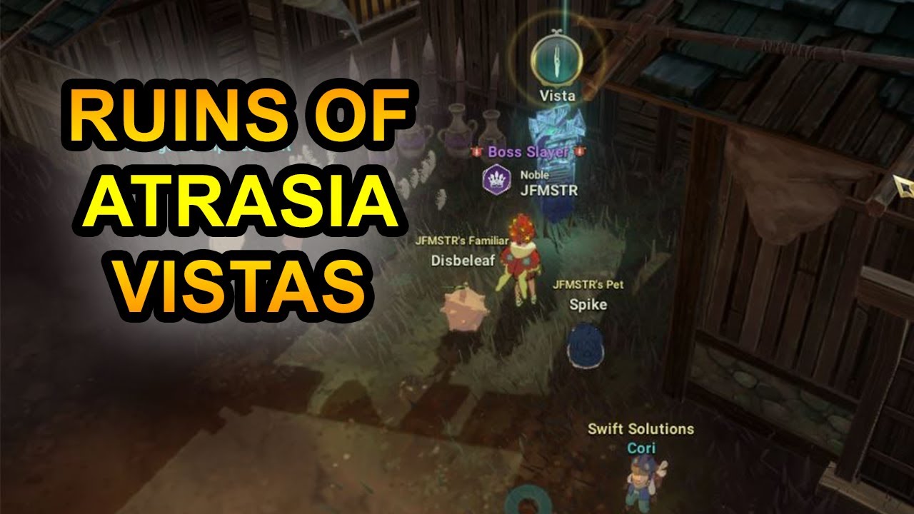 Ruins of Atrasia Vista Locations Ni No Kuni Cross Worlds YouTube
