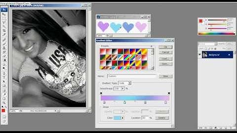 gradient on shirt for photoshop cs3