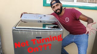 Easily Fix A Maytag Bravos XL/ Whirlpool Cabrio Washer That Will Not Turn On!