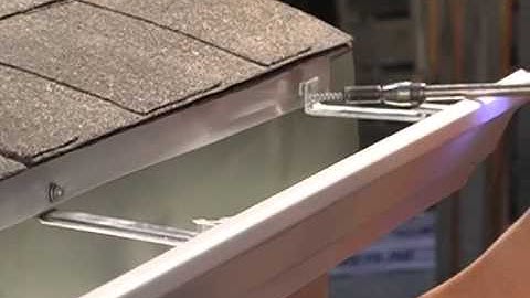 Leaflock 2nd Course Installing Existing Gutter and Bracket SD for Apple Devices