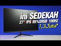 MURAH NYA KEBANGETAN !!! 27 inch cuma 1,3 juta sudah 100HZ ENLIGHT 27