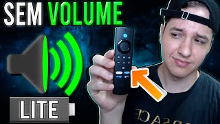 Como controlar o VOLUME no FIRE TV STICK LITE