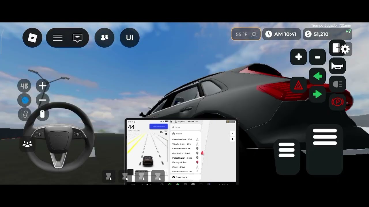 Super video:Vozka5: episodio 1 un paseo en coche(roblox)