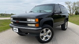 1997 Chevrolet Tahoe Blazer 2Dr, 4X4, 5.7L Stock