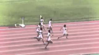 2015 一橋大学戦 100m